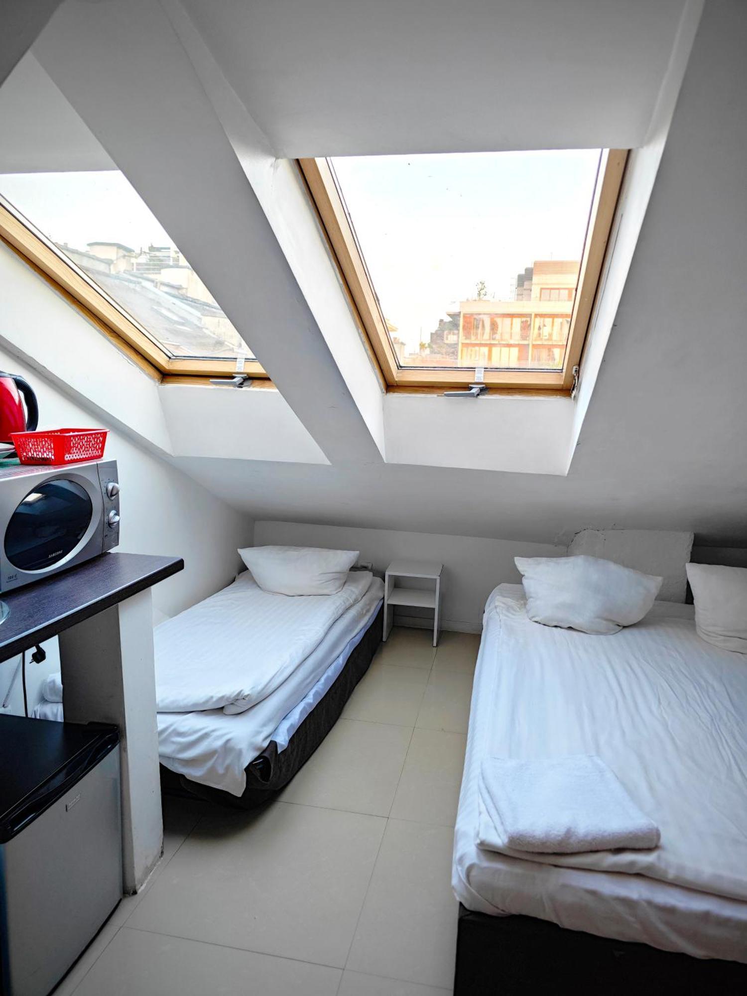 Apartamenty Hoza Attic Studio Varšava Pokoj fotografie